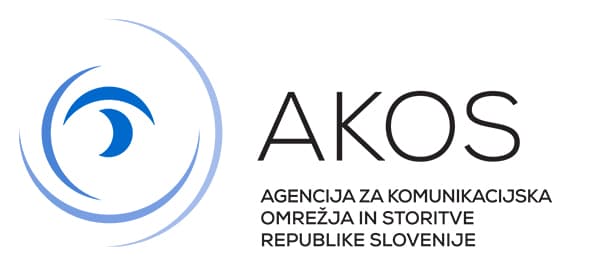 AGENCIJA ZA KOMUNIKACIJSKA OMREŽJA IN STORITVE REPUBLIKE SLOVENIJE, Stegne 7 , 1000 LJUBLJANA